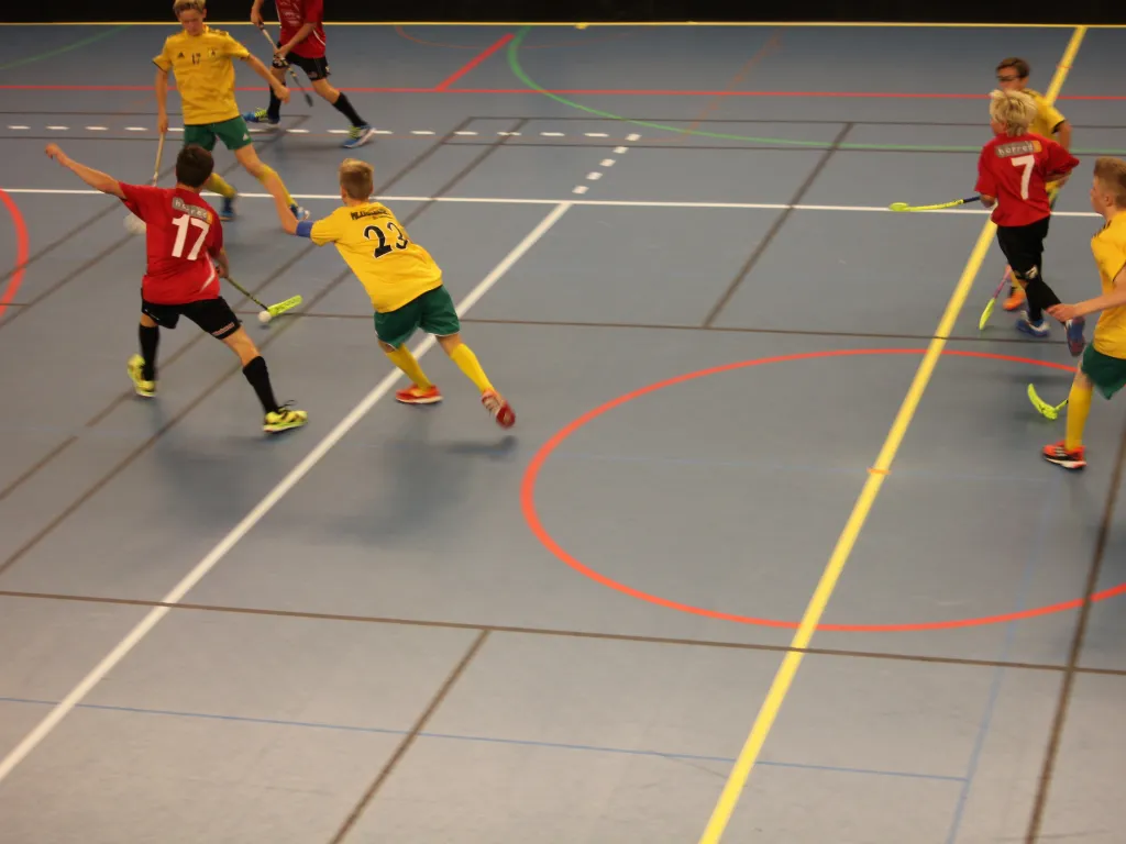 Indoor hockey: Jongeren op het veld